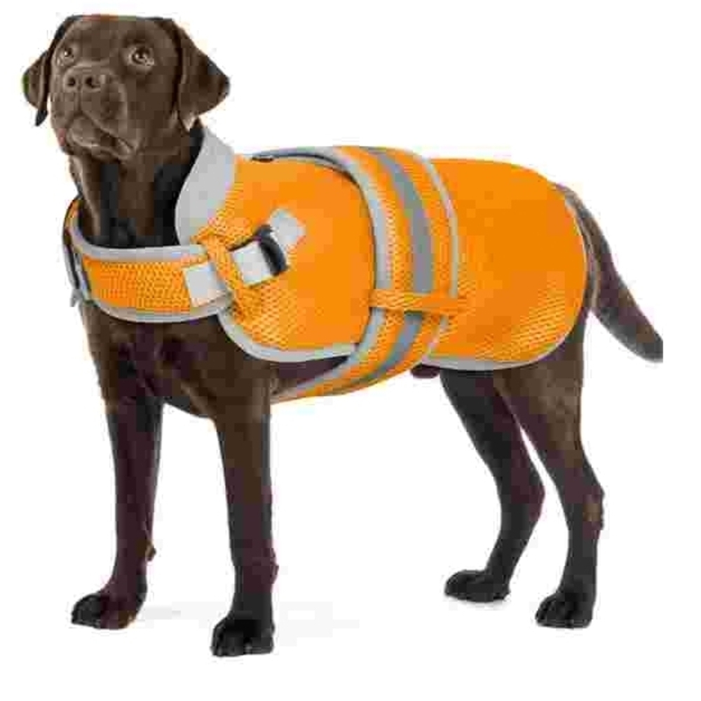Reflective Orange Dog Cooling Vest NWOT Size XXL